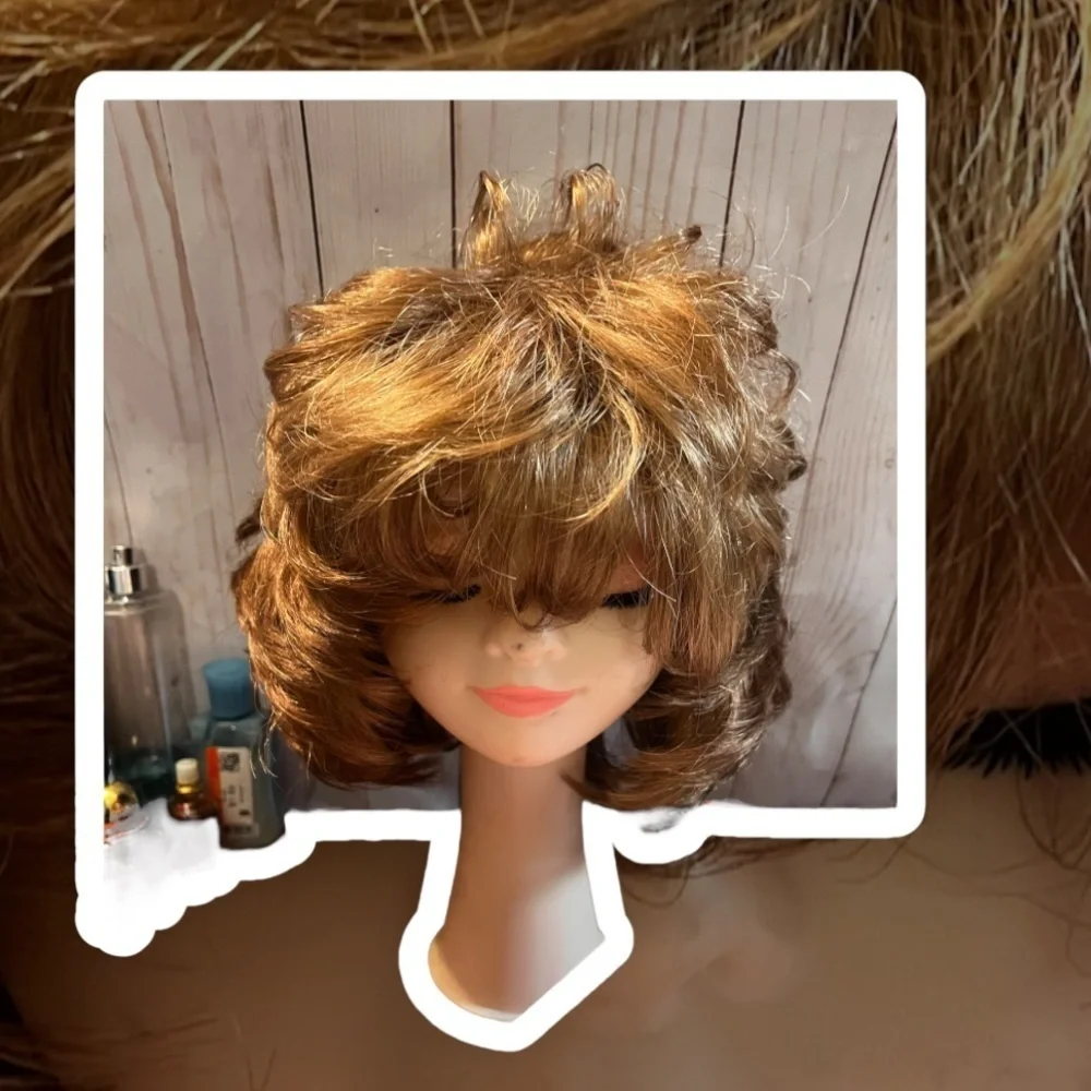 R & B Collection Curly Fluffy Full layered Color 27 Wig For Women